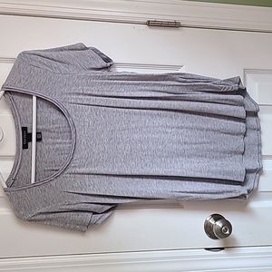 White house black market scoop neck tee